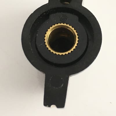 Chickenhead Bakelite Vintage Amplifier Knob Relic Black Amp Guitar Set Screw image 5