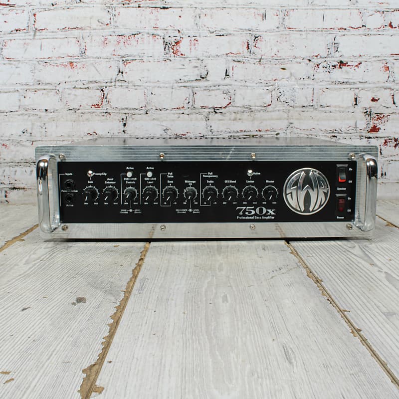 超希少 SWR 750X ベース ヘッドアンプ Bass Amplifier SWR 750X Bass Head – Action Music