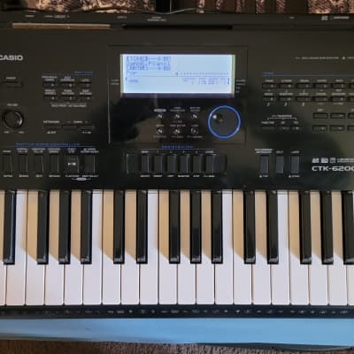 Casio CTK 6200 2019 Black Reverb Canada