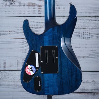 ESP LTD MH-1000 Electric Guitar | Black Ocean image 2