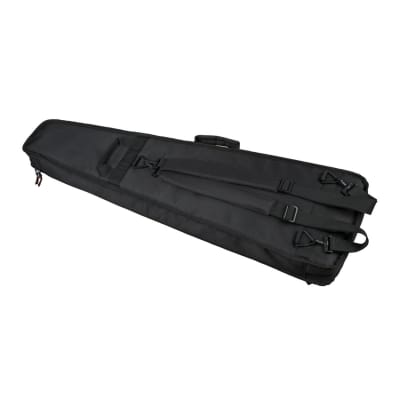 Jackson Polyester Made and Nylon Lining Interior Minion Concert Bass Gig Bag with Two Zippers and Front Jackson Logo (Black) image 2