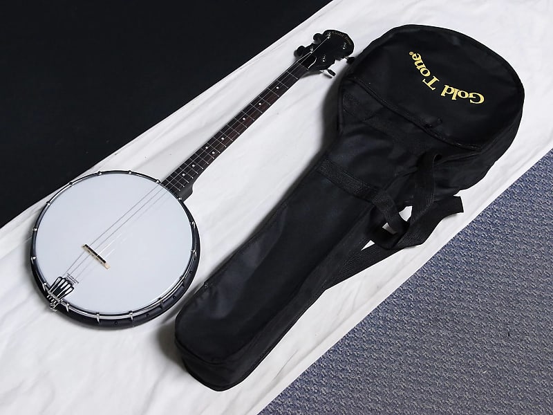 GOLD TONE AC-4 acoustic 4-string Tenor openback BANJO W/ BAG image 1