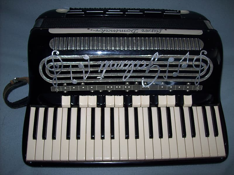 Galanti 1960s Super Dominator Accordion, black | Reverb