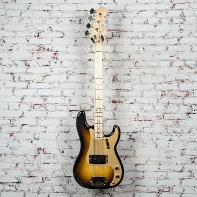 Fender - B2 Vintage Custom '57 P Bass® - Bass Guitar - Time Capsule Package - Maple Neck - Wide-Fade 2-Color Sunburst - w/ Hardshell Case - x4357 image 2
