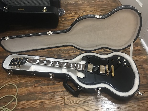 Gibson sg black gold on sale