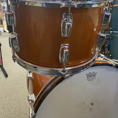 Ludwig Standard S-300 Gold Mist Drum Set - 20/14/12 image 9