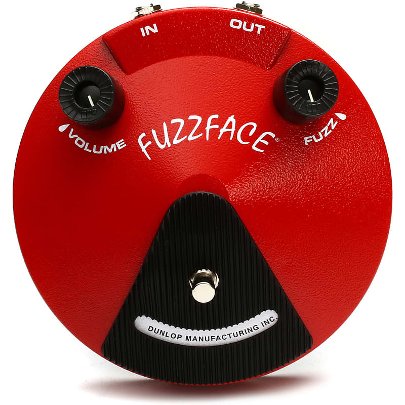 Dunlop JDF2 Fuzz Face Distortion Guitar Effects Pedal image 1