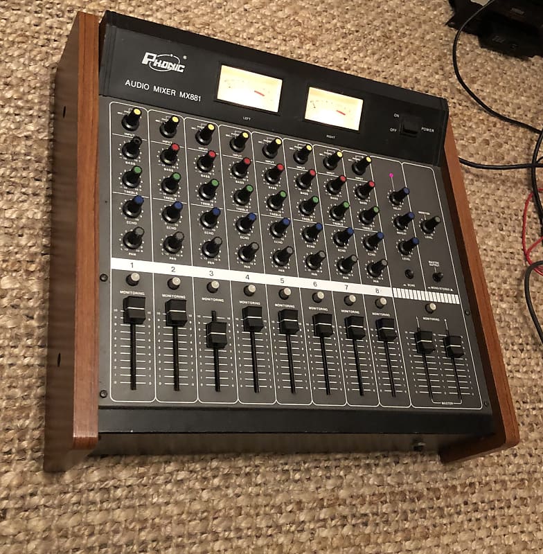 very rare Phonic Mixer with Analogue BBD Echo Reverb Australia