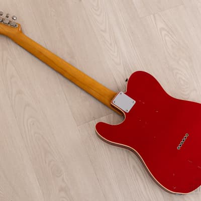 1989 Fender Telecaster Custom ‘62 Vintage Reissue TL62B-650 Candy Apple Red A-serial, Japan MIJ Fujigen image 13