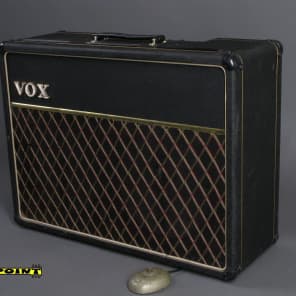 Vox Vox AC 10 Twin - 2x 10" 1965 Black Tolex image 2