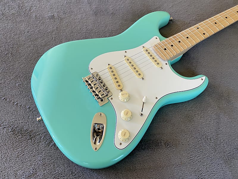 2024 Del Mar Lutherie Surfcaster Strat Surf Green - Made in USA image 1