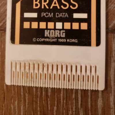 Korg Korg M1 MSC-011 Brass Memory Card