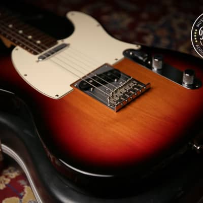 2008 Fender American Standard Telecaster Three Tone Sunburst image 12