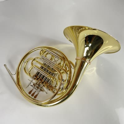 Alexander Model 503 Bb/F Double French Horn, Lacquer image 4