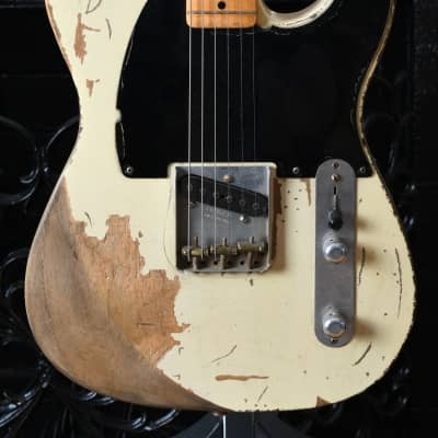 2006 Fender Jeff Beck Masterbuilt Yuriy Shishkov '59 Esquire Relic & Flightcase for sale