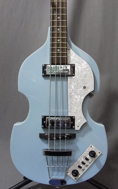 レアカラー Hofner Ignition Bass Snow Blue Hofner Ignition Bass Limited Color Snow Blue | Reverb Czechia