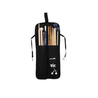 Vic Firth Essentials Stick Bag Black ESB  Drumstick / Drum stick bag image 4