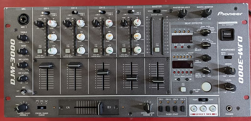 Pioneer DJM-3000 4-Channel Professional DJ Mixer | Reverb