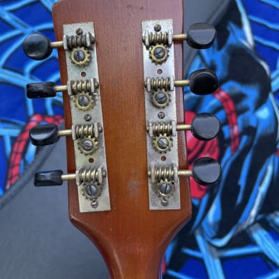 Strad-O-Lin Vintage Mandolin 1940s-1950s Mid-century Sunburst with Case image 10