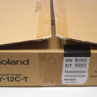 Roland V-Drums CY-12C-T Thin Dual Zone Cymbal Pad TD-17 VAD