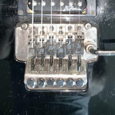 B.C. Rich Assassin electric guitar Floyd rose made in Korea  Black image 5