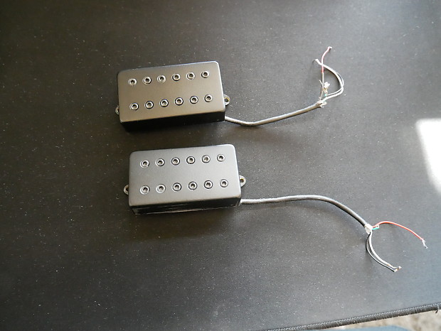 DiMarzio Titan Pickup Set Black Metal Cover DP259 DP258 Bridge & Neck  Humbucker Jake Bowen