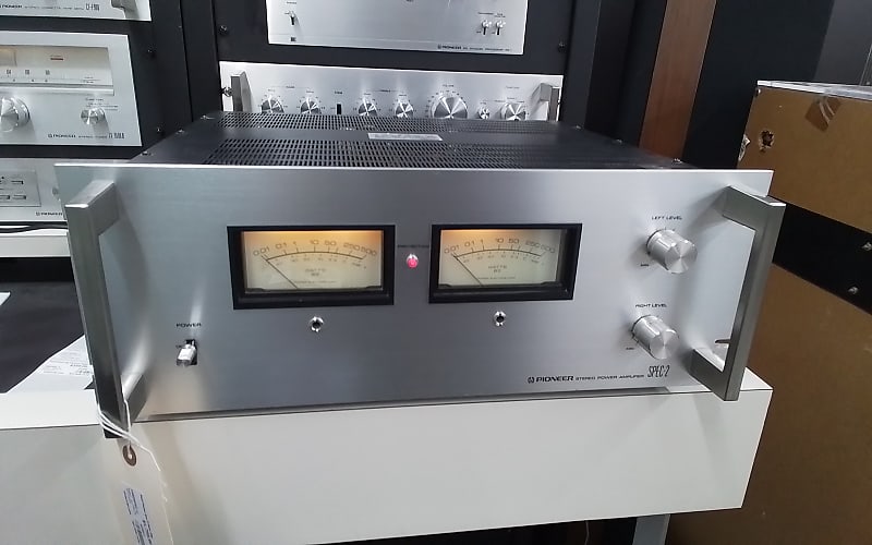 Pioneer SPEC-2 Stereo Power Amp 1970s - Silver image 1