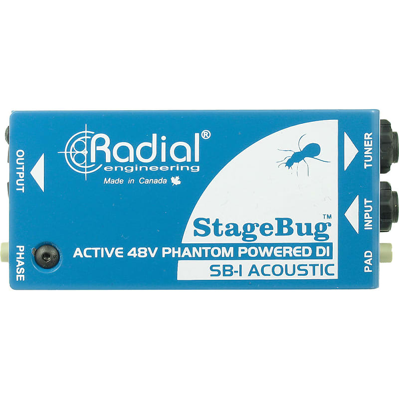 Radial StageBug SB-1 Active Acoustic Direct Box image 1
