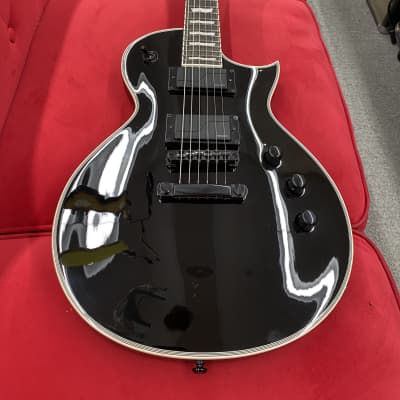 ESP LTD EC-1000S Fluence Electric Guitar 2021 - Black with Gator TSA ATA Molded Case image 5