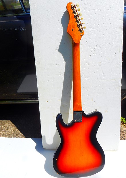 Teisco Telecaster Guitar, 1960's, Japan, Sunburst, Very Cool