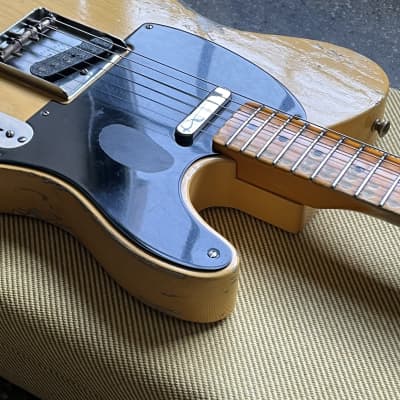 Fender Custom Shop Limited Edition 70th Anniversary Broadcaster Heavy Relic 2020 - Aged Nocaster Blonde image 14