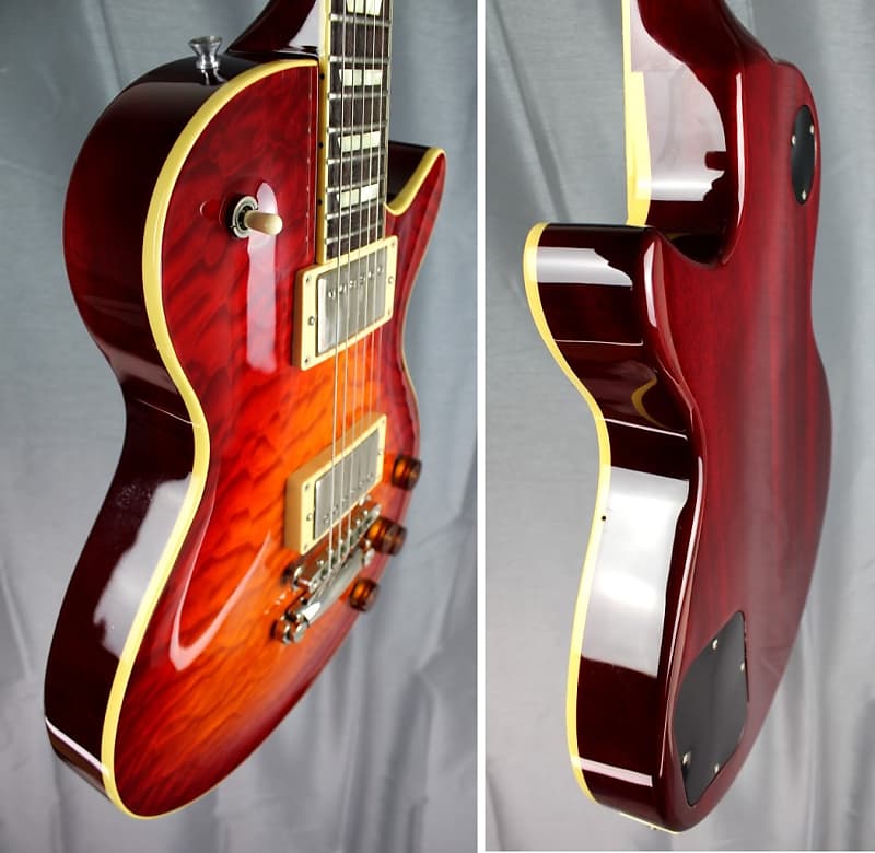 今 話題 の 人気 商品 Standard Paul Les History TH-10QM import Japan Fujigen 2002 ギター