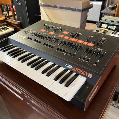 Korg ARP Odyssey Rev3 37-Slim Key Duophonic Analog Synthesizer 2015 - Present - Black/Orange