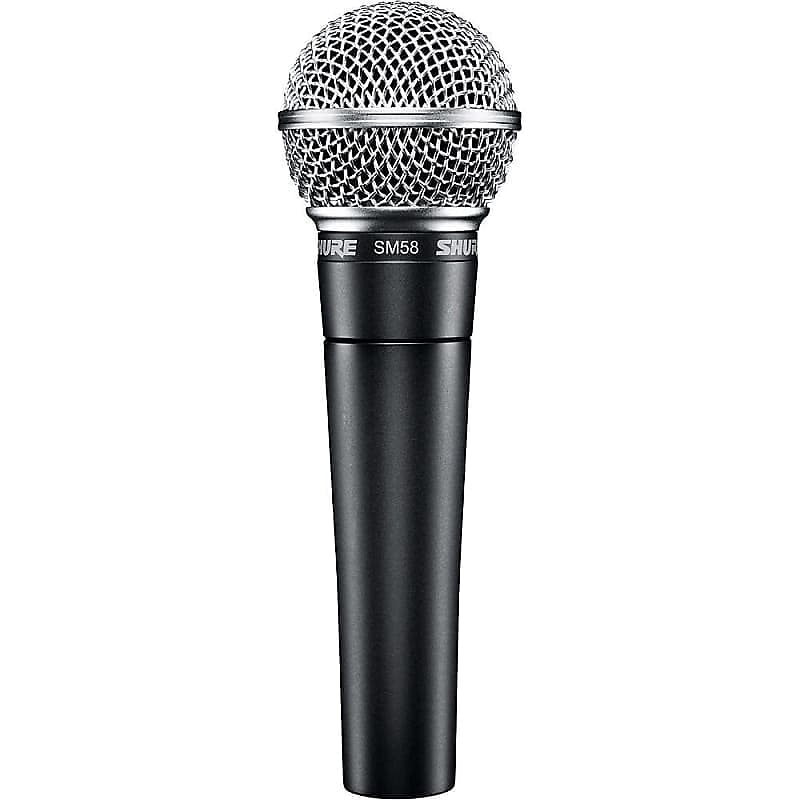 Shure SM58 Handheld Cardioid Dynamic Microphone image 1