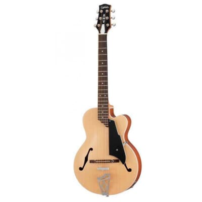 Vox VGA-3PS Giulietta Acoustic Archtop with Built-In Electronics 2010s Natural for sale
