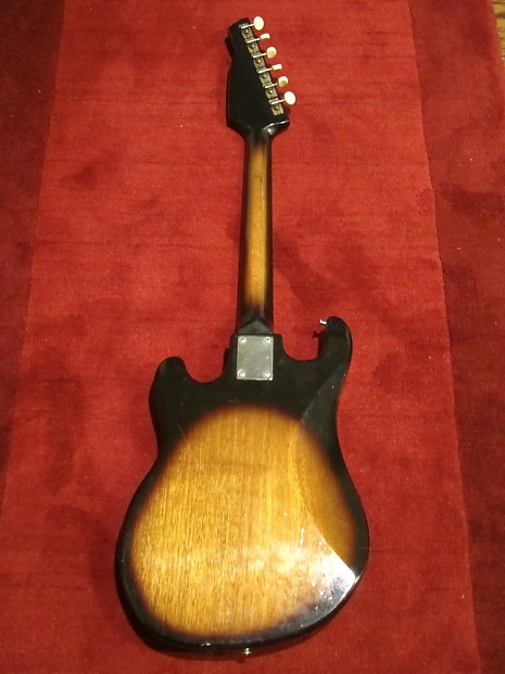 Teisco Del Rey WG-2L 1960s Sunburst - Refretted and Restored