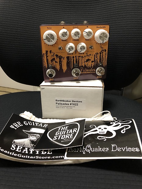 EarthQuaker Devices Palisades 2015 Purple/Gold (Aries Year