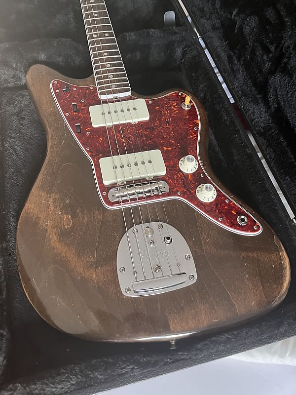 Fender Jazzmaster Natural Walnut Finish Reverb