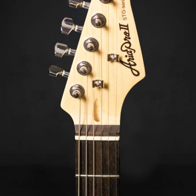 Aria Pro II STG-003 Electric Guitar (Various Finishes)-Metallic Blue image 18