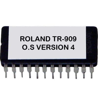 Roland tr-909 OS 4.0 EPROM Rom Firmware Upgrade Update Kit [MIDI timing Fix]