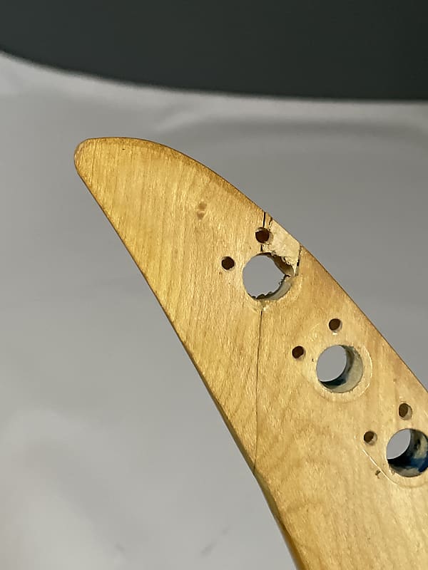 1980's Overseas Kramer Aerostar ZX30 Repaired Guitar Neck