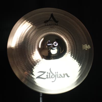 Zildjian 14" A Custom Hi Hats - 1012g/1244g (video demo) image 1