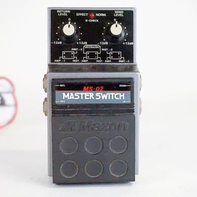 Maxon MS-02 Master Switch | Vintage 1980s Loop Switcher (Made in Japan) for sale