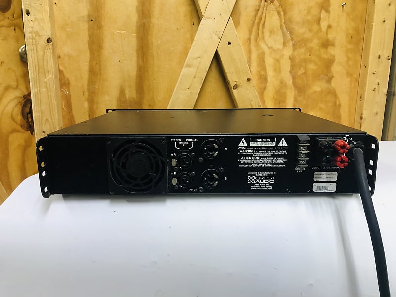 Crest Audio 6001 Professional Audio Power Amplifier - 600 Watts