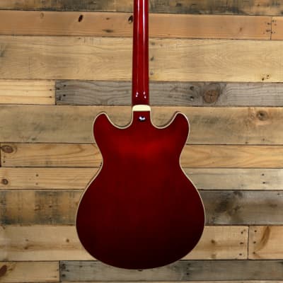 Ibanez AS7312 12-String Semi-Hollowbody Guitar Transparent Cherry Red image 5