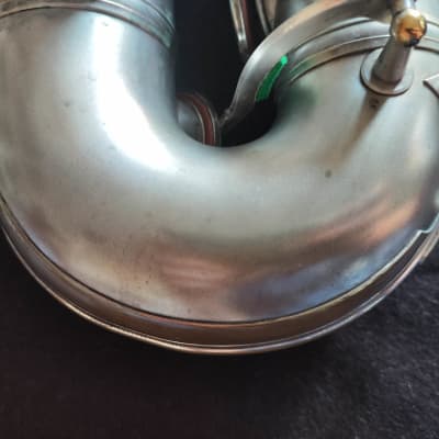 CONN TRANNY 6M 256xxx Alto Sax SILVER GOLDEN BELL, SOUNDS GREAT ALL ORIGINAL image 9