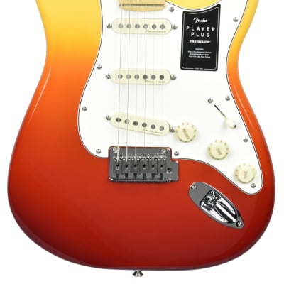 Fender Player Plus Stratocaster in Tequila Sunrise MX21128020 image 1