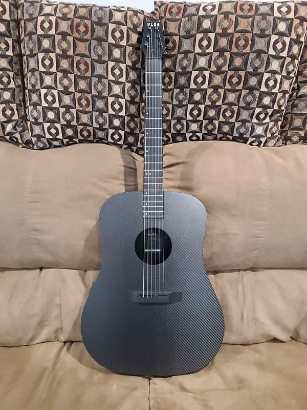 Limited Edition KLOS Acoustic-Electric (nylon strings) Full Carbon-Fiber Full-Size Guitar image 1