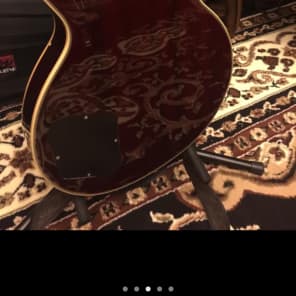 Epiphone Les Paul Custom Pro (Zzounds Special) 2013 Wine Red Gloss Finish image 3