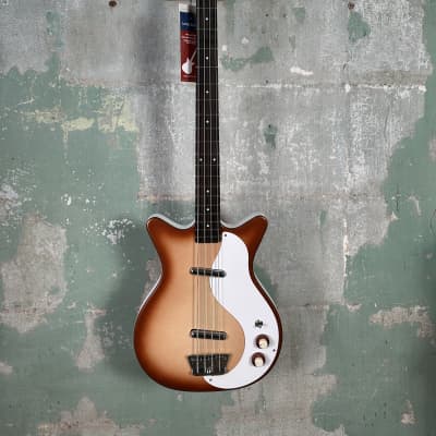 Danelectro 59DC Long Scale Bass - Copper Burst image 1